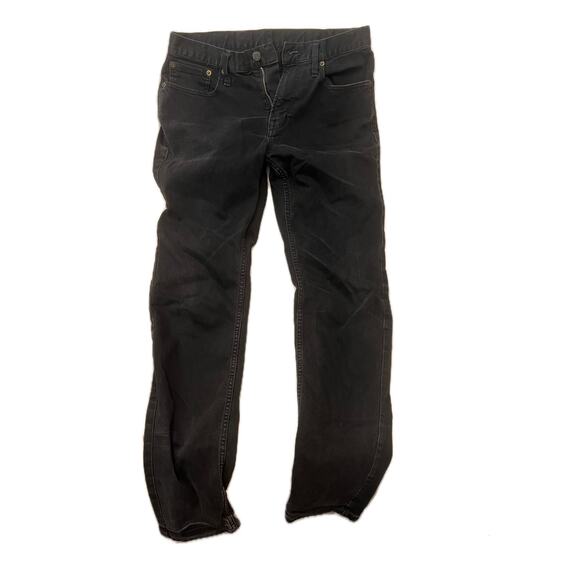 Old Navy Black Straight Jeans Mens 32x34 - Picture 1 of 5